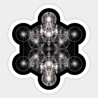 Metatron's Cube Sticker